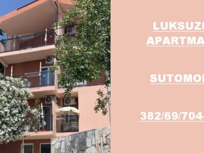 Luksuzni apartmani Sutomore